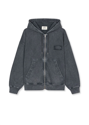 Alpa Zip hoodie Asphalt Mads Nørgaard 